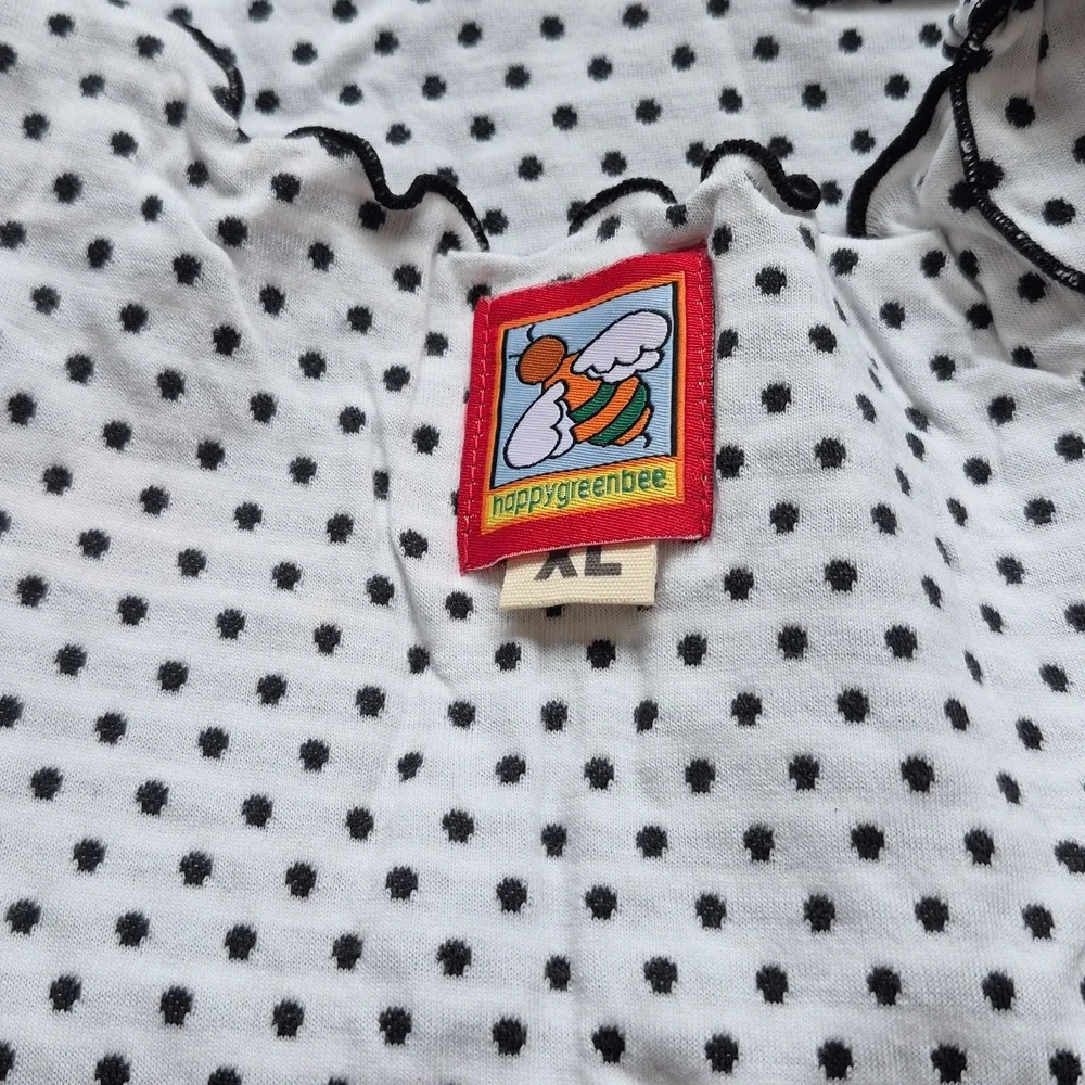 Happy green bee dress size 2t - Picture 4 of 5